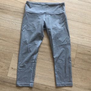 Lululemon Grey 3/4 Leggings - Midrise